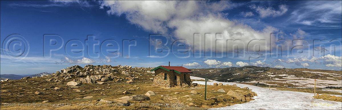 Peter Bellingham Photography Seamans Hut - Kosciuszko NP - NSW (PBH4 00 10550)
